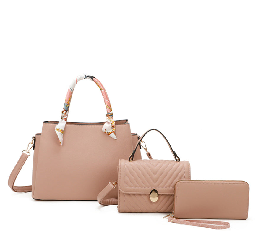 Three in One Satchel Bag Set