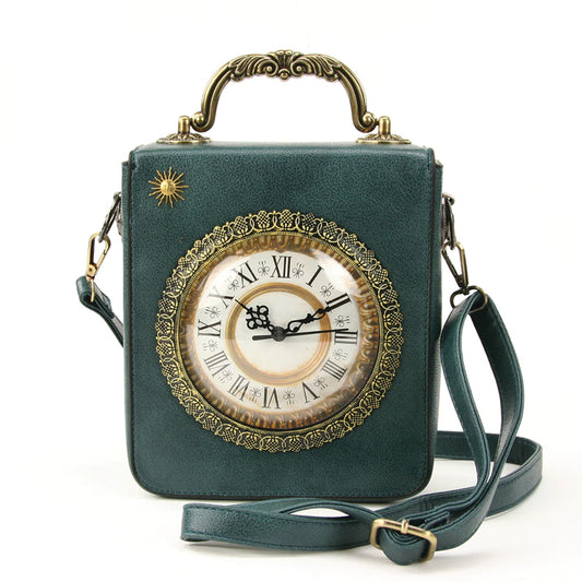 Luxury Rectangle Clock Purse