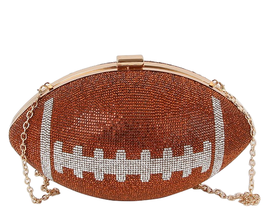 Football Bling Purse